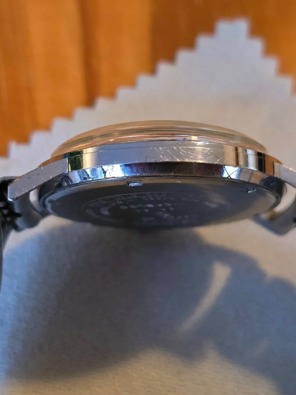 1960s Waltham, Textured Dial, Runs, Swiss, Men's Watch, 33 mm, Aureole Watch Co.